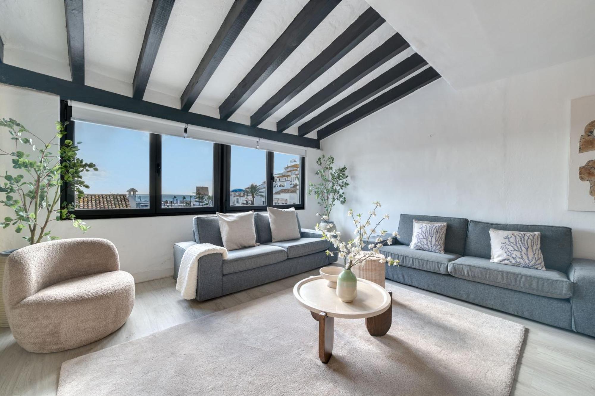 Vacation Marbella I Stylish 5Bdr Penthouse, Sea And Marina View Apartment Exterior foto